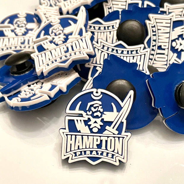 Hampton Pirates Shoe Charm