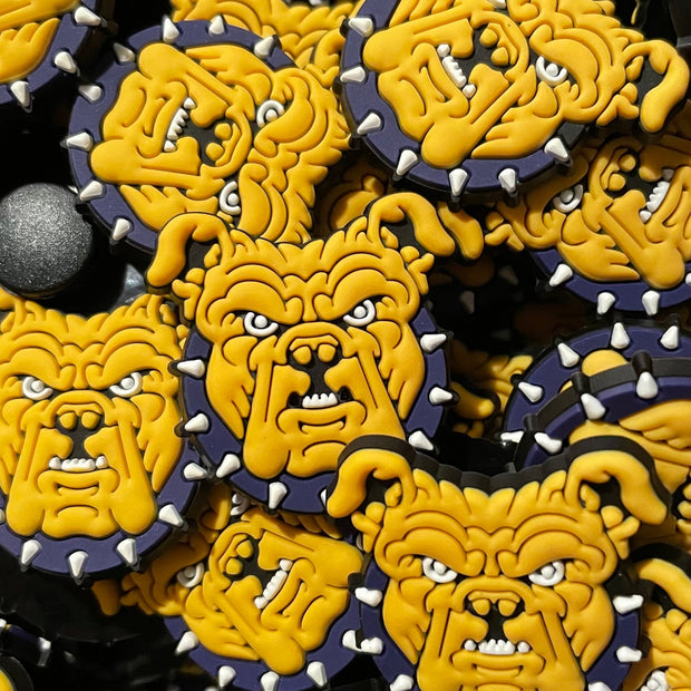 North Carolina A&T Aggie (Bulldog) Croc Shoe Charm